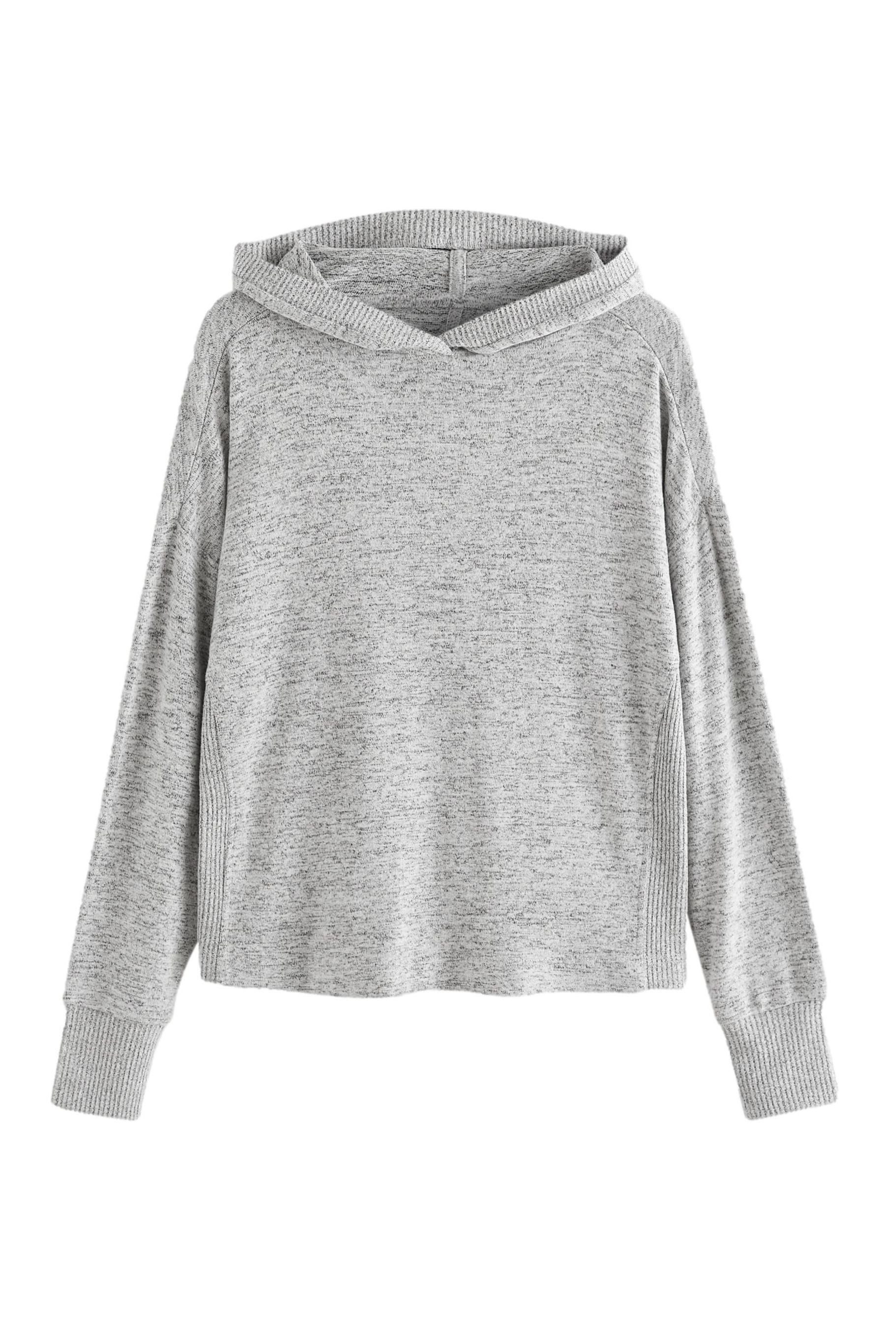 Next Kapuzenshirt Leichtes, flauschiges Jersey-Kapuzensweatshirt (1-tlg) günstig online kaufen