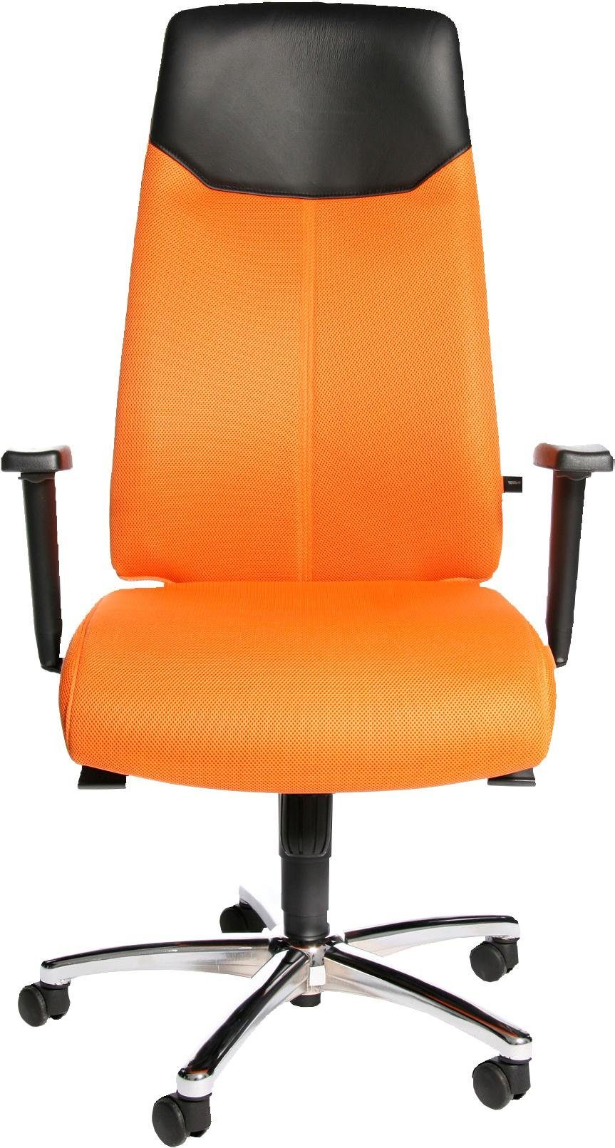 Chefsessel High TOPSTAR Sit up orange