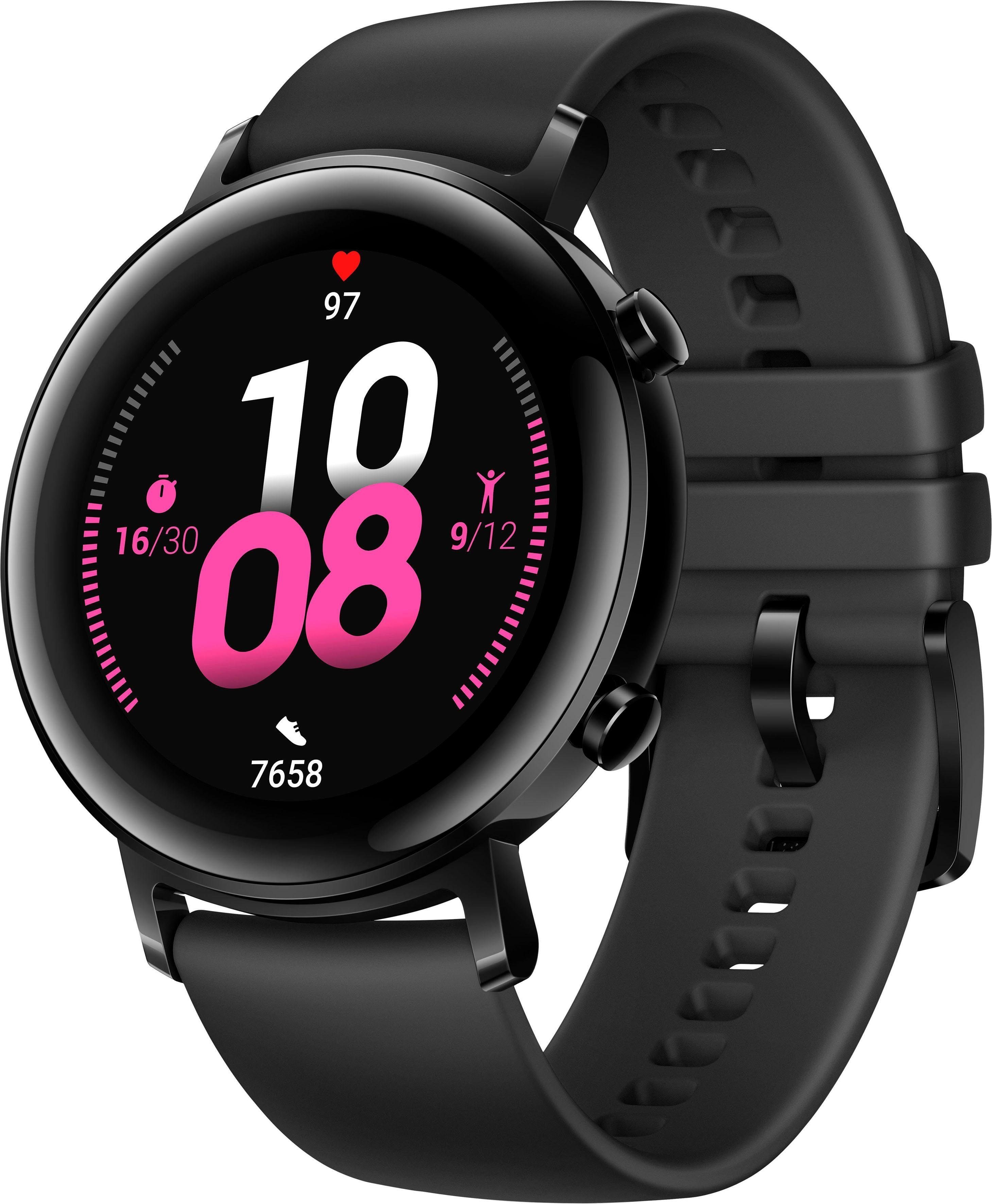 Huawei Watch GT 2 Smartwatch (1,2 Zoll, RTOS), Bis zu 1 Woche  Batterielaufzeit