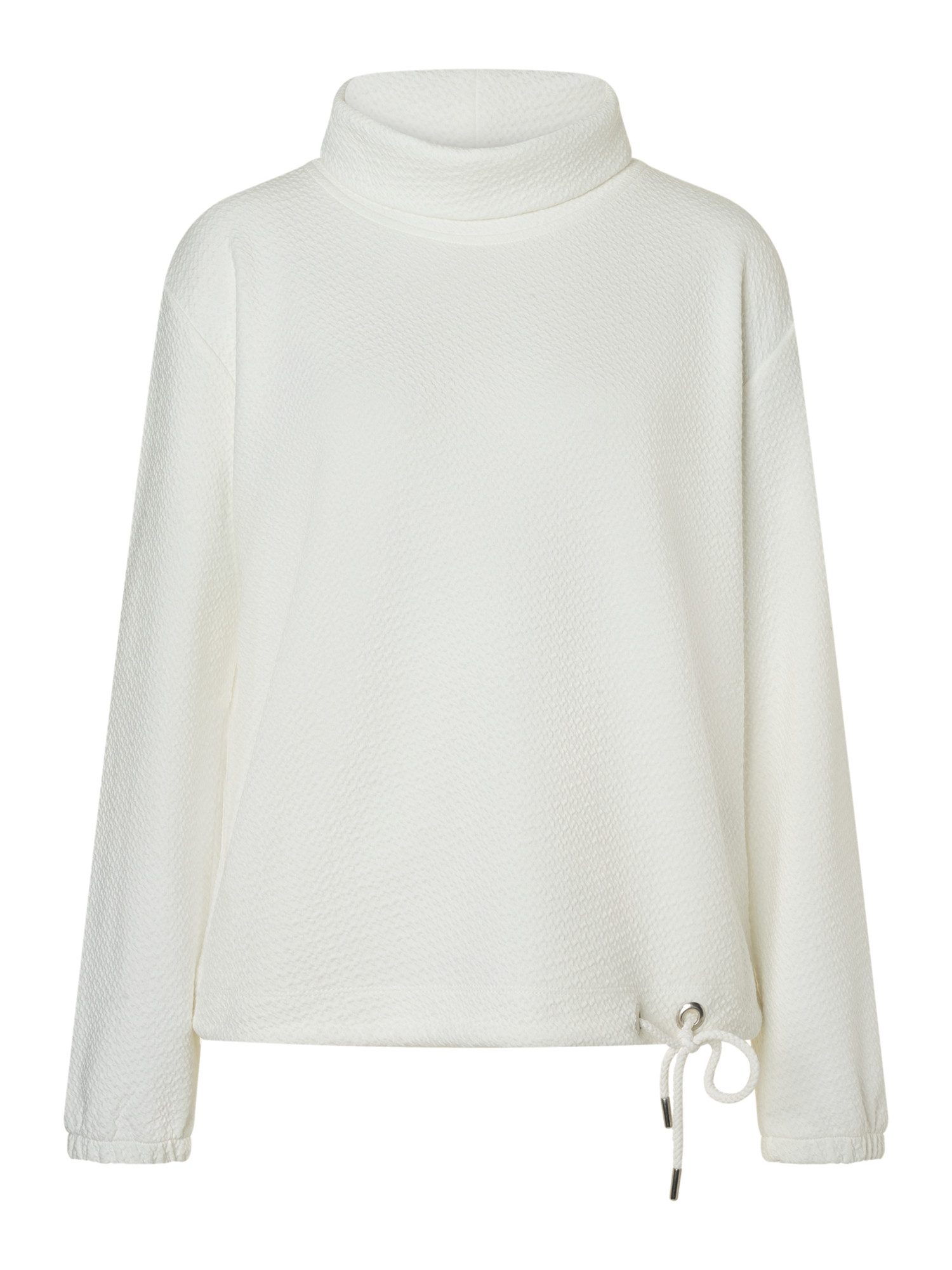 MORE&MORE Sweatshirt lässiges Sweatshirt, Struktur