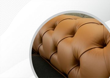JVmoebel Big-Sofa, Chesterfield 4 Sitzer Design Sofa Couch 260 cm