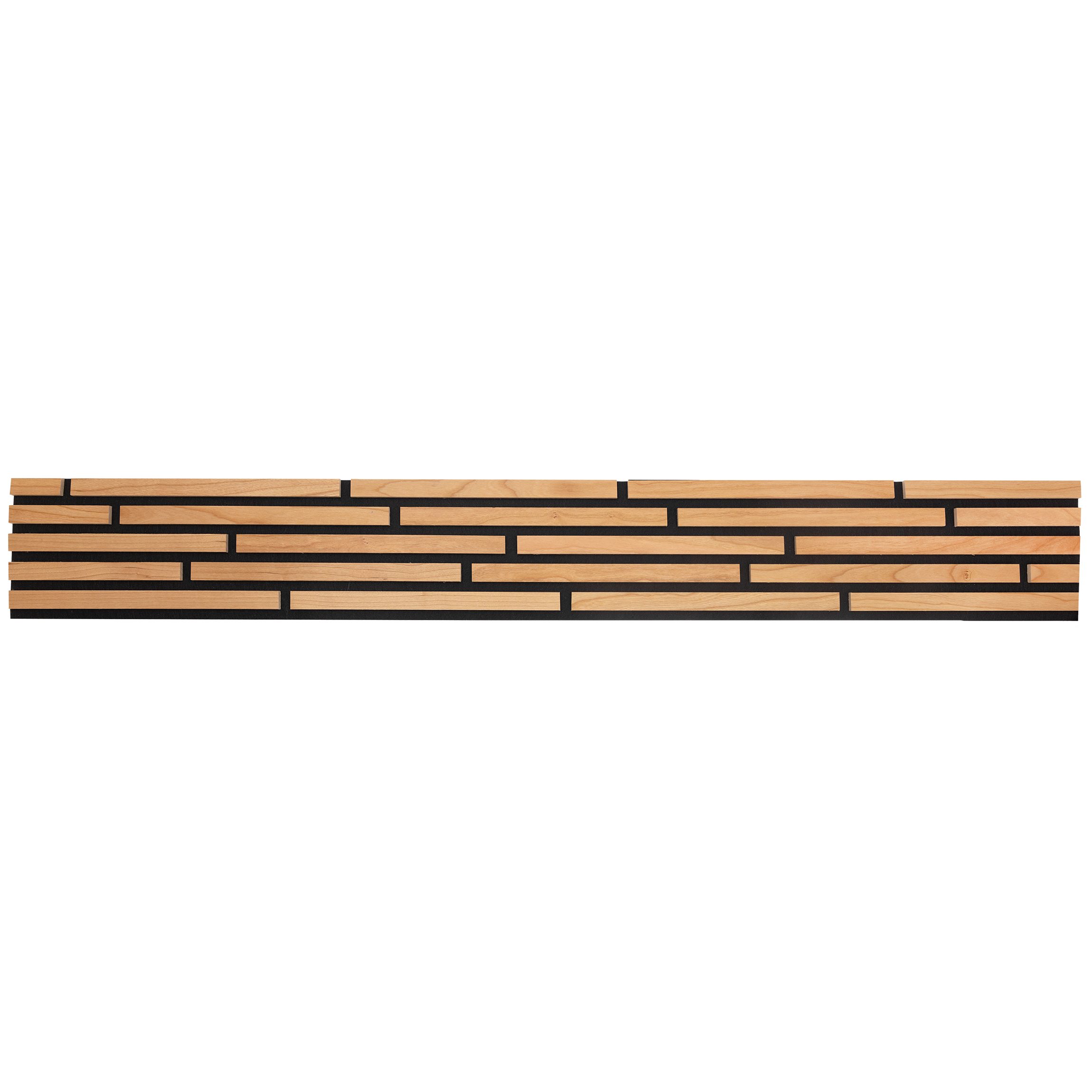 wodewa GmbH Wandpaneel - Akustikpaneel Akzent -, BxL: 16x120 cm, 0,19 qm, (Stück, 0,19 m) 3D-Optik, Schallreduzierung