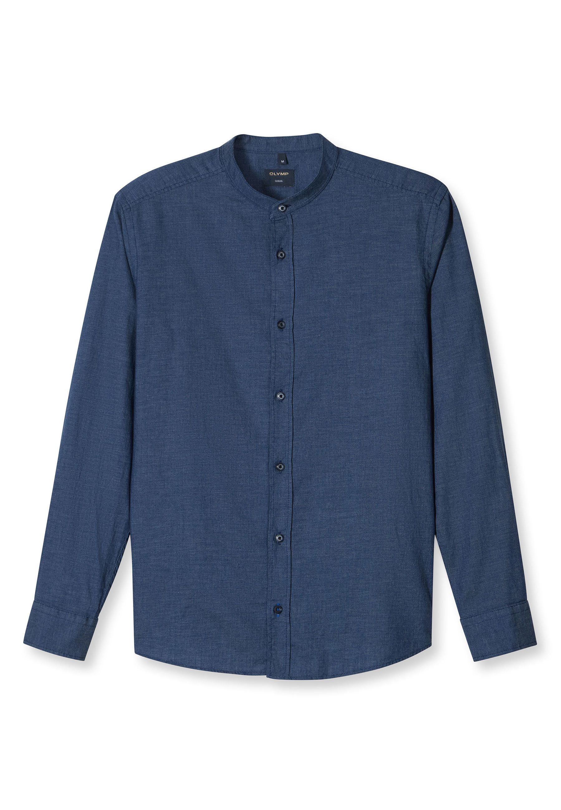 OLYMP Langarmhemd OLYMP Casual, regular fit, Stehkragen günstig online kaufen