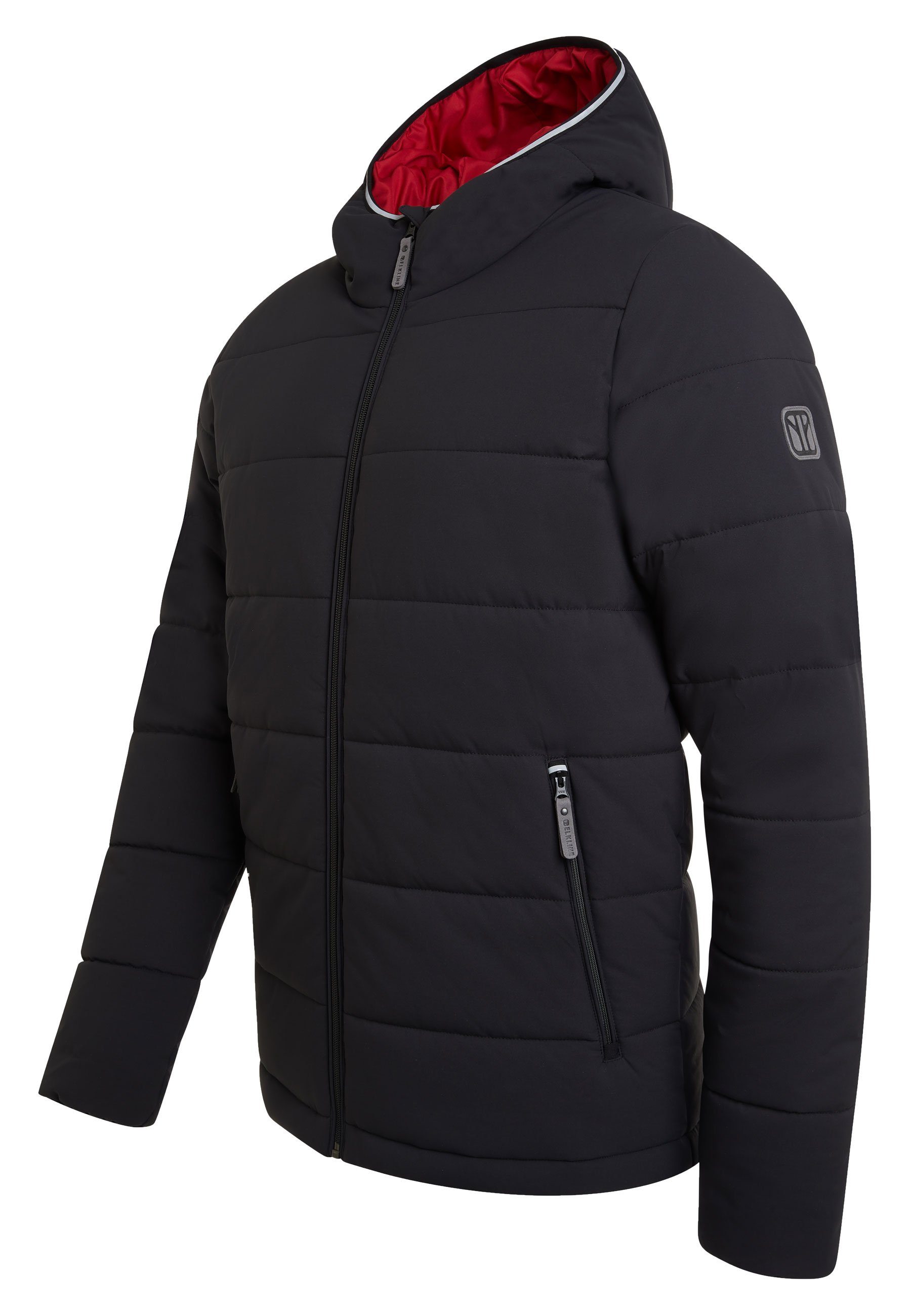 Elkline Allwetterjacke Northern Comfort leicht gefüttert; Reflektierende Details