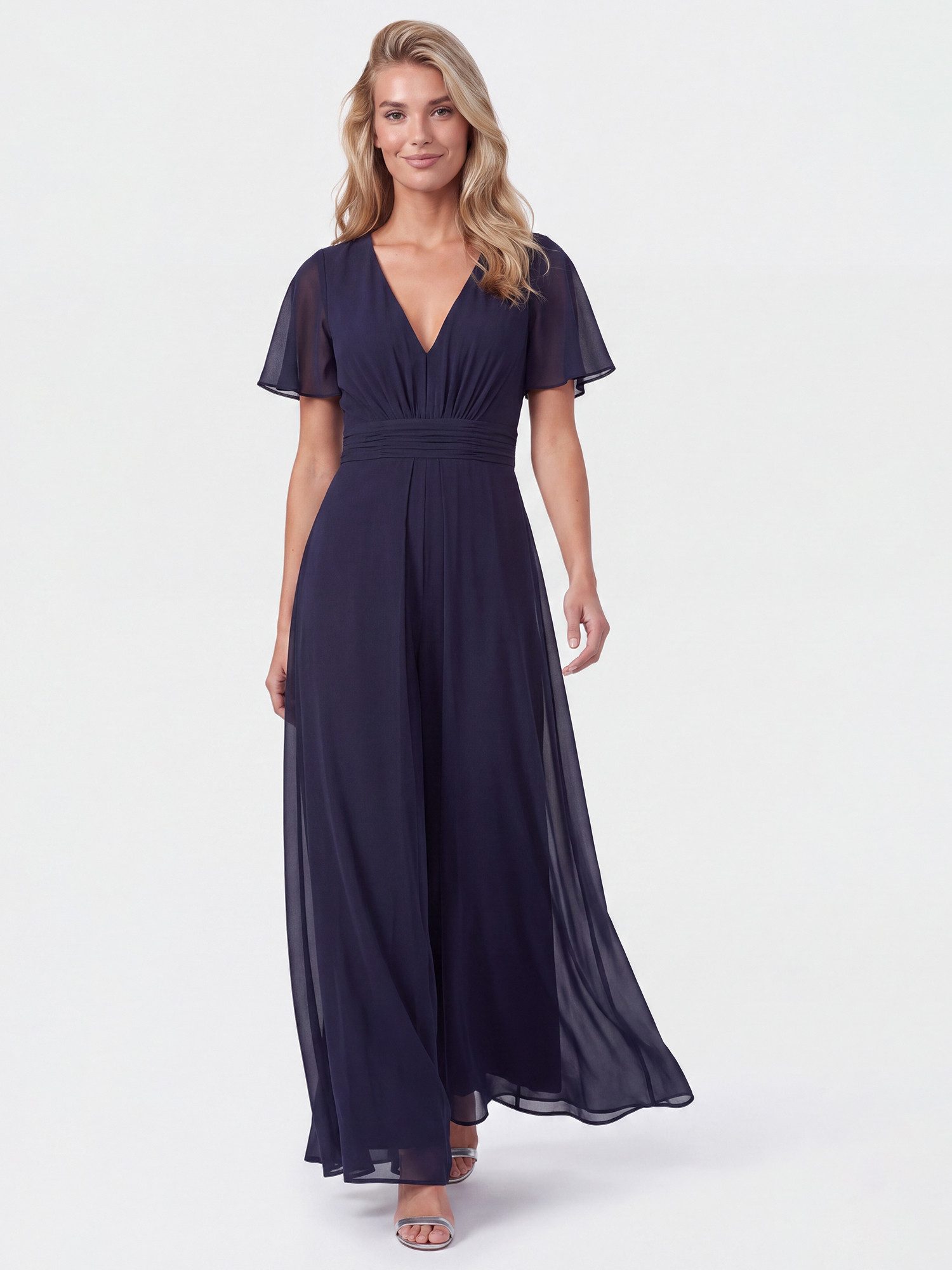 Apart Jumpsuit mit fließendem Beinverlauf