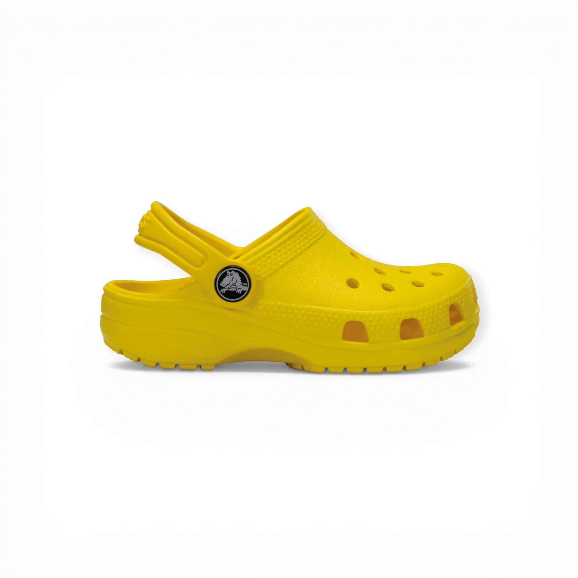 Crocs Sandale Classic Clog K zitronengelb Kinder Badeschuh