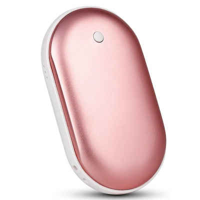 YSDYM Handwärmer »Handwärmer,4000 mAh USB wiederaufladbar, elektrischer Taschenwärmer mit mehreren Wärmestufen von 40-60 °C, tragbares warmes Wintergeschenk für Frauen, Männer, Kinder«, Handwärmer