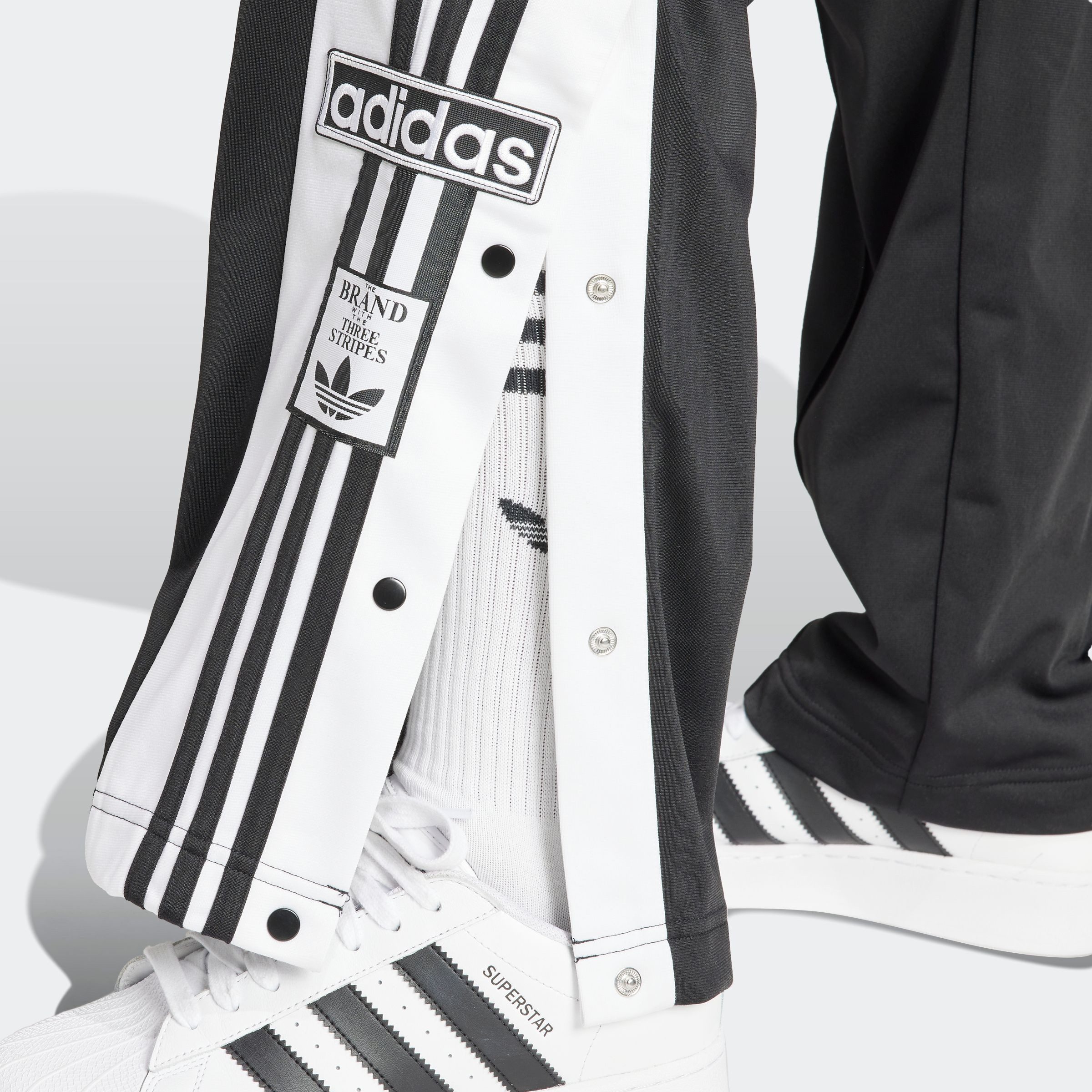 adidas Originals Sporthose ADIBREAK PANTS (1-tlg) Knopfhose, Knopfleiste am Bein