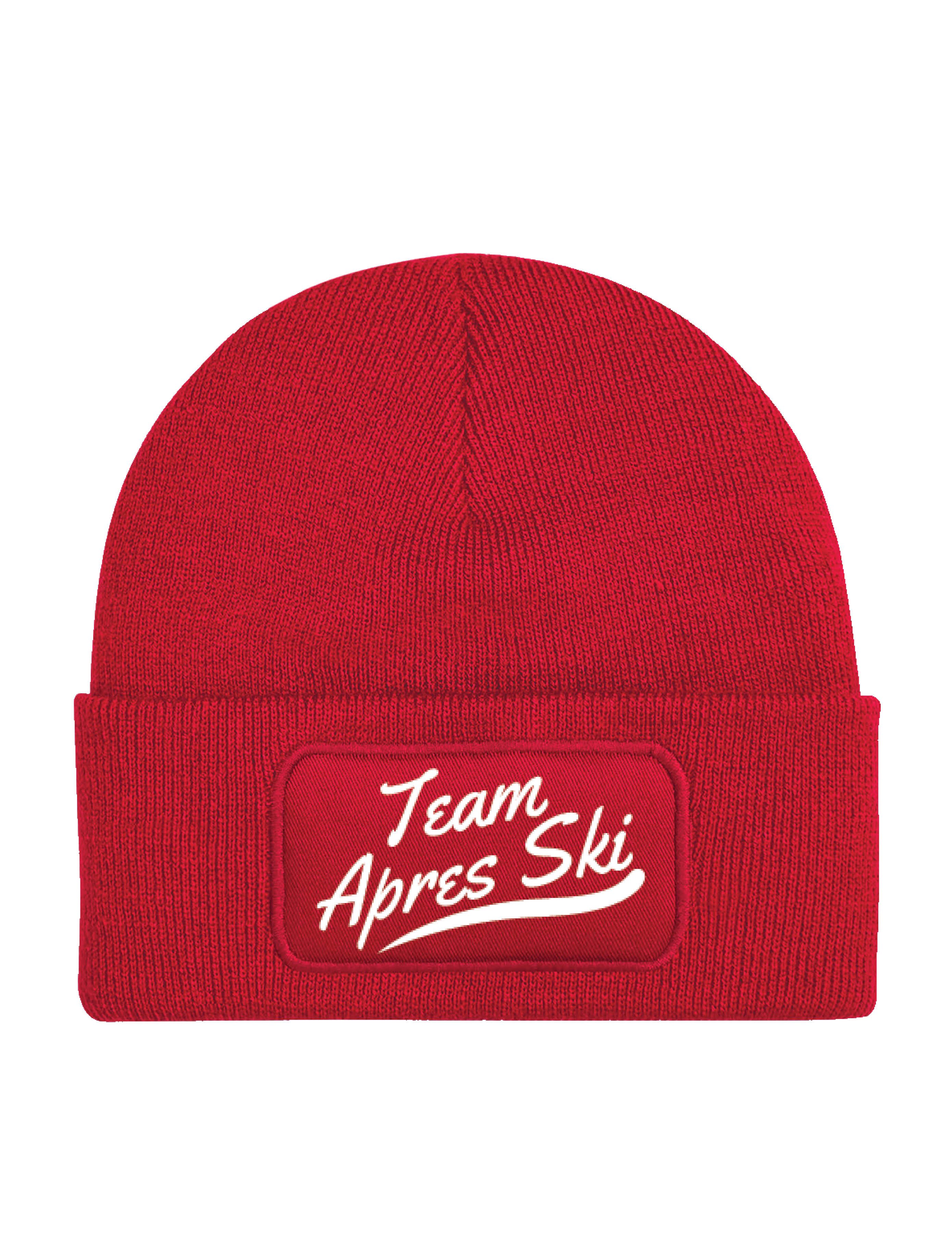 Beanie "Team Apres Ski" Unisex Beanie Mütze für Damen und Herren als Geschenk