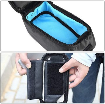 Daskoo Fahrradtasche Wasserdicht Rahmentasche Oberrohrtasche 5.5 Zoll phone Handyhalter