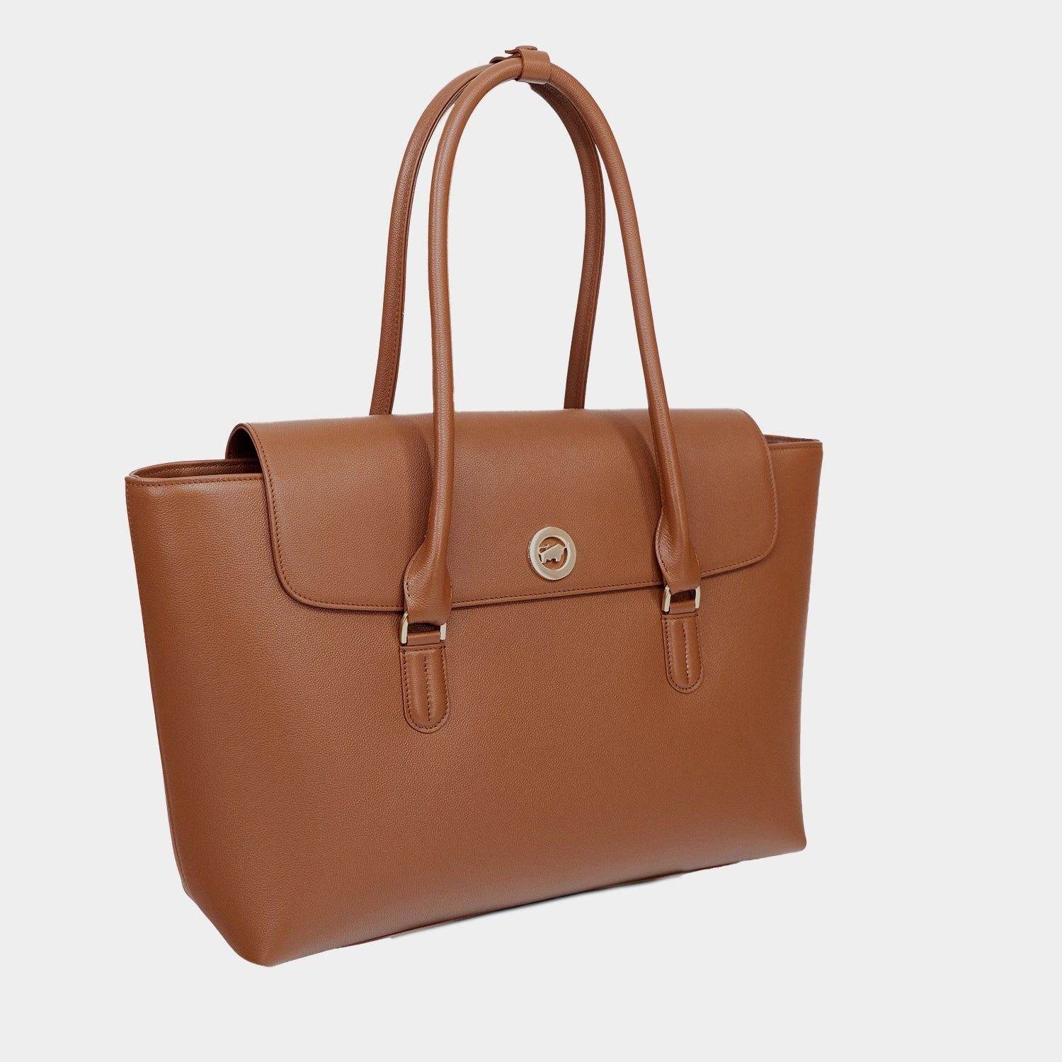 Braun Büffel Handtasche KAROLINE ICONIC Tote Large braun