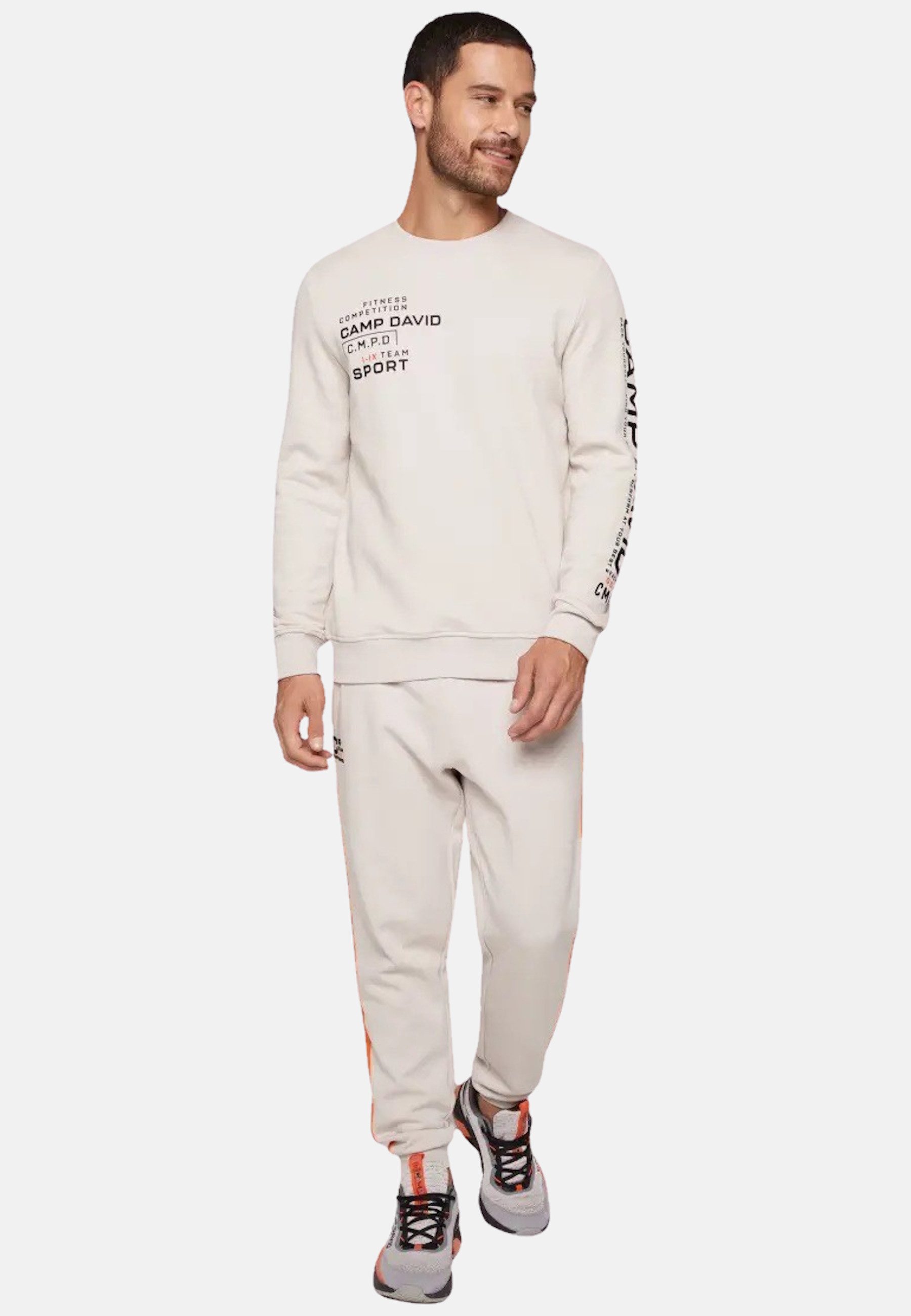 CAMP DAVID Sweatshirt Pullover FITNESS CHALLENGE günstig online kaufen
