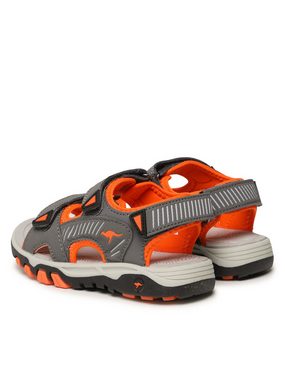 KangaROOS Sandalen 10049 000 2124 M Grey/Flame Sandale