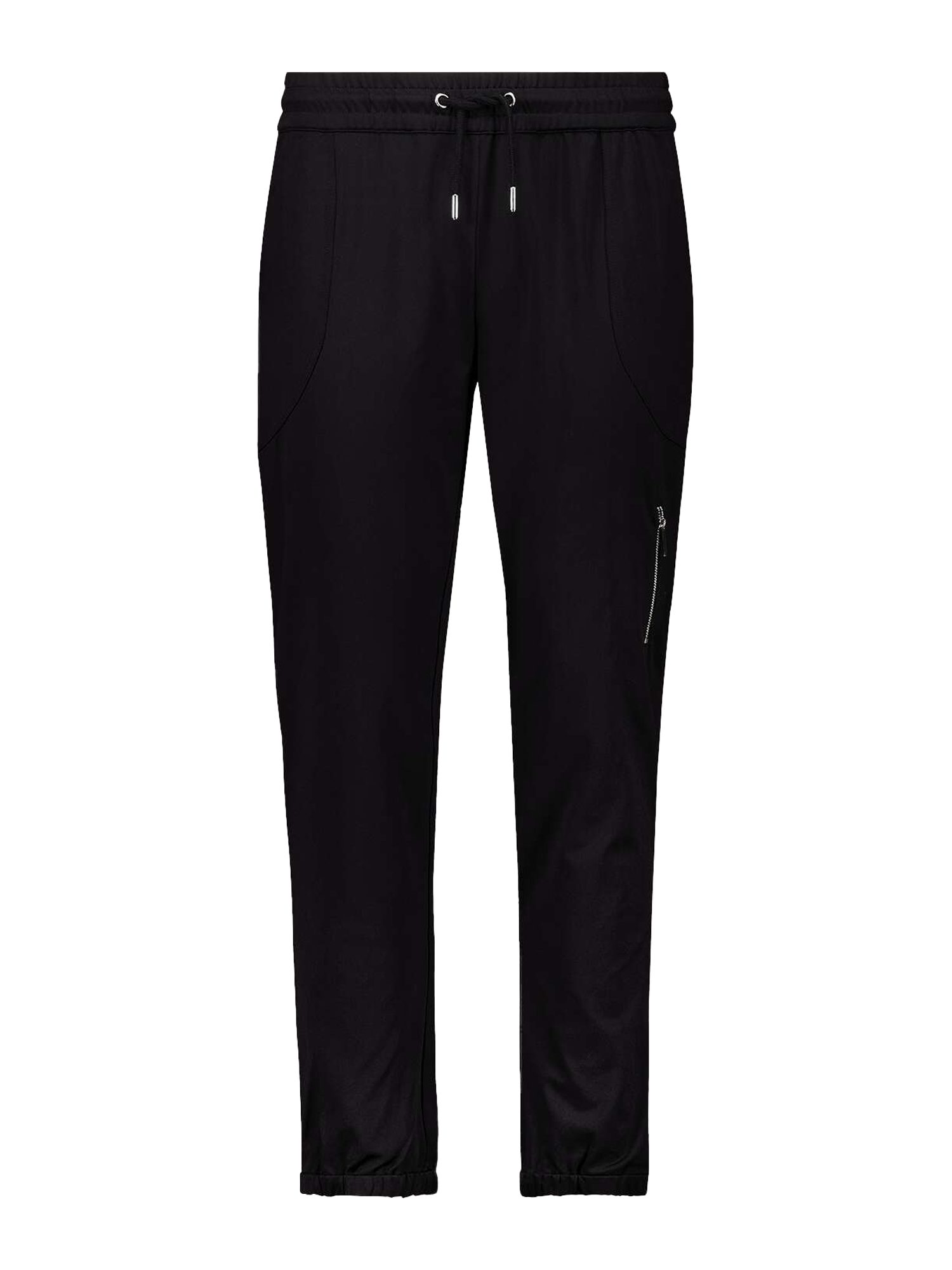 Monari Stoffhose schwarz,Casual,Polyester,Unifarben,Slim Fit,Mittel