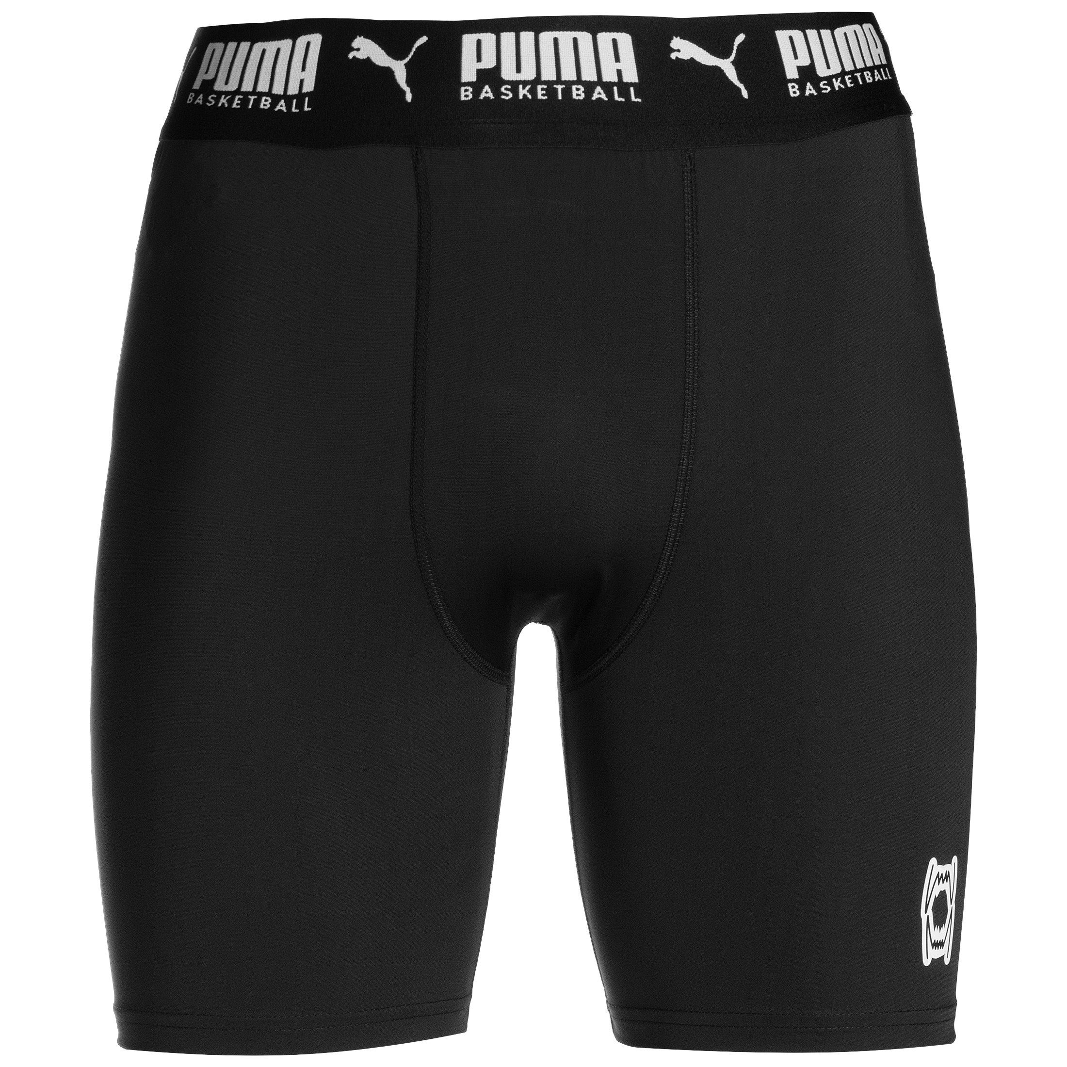 PUMA Trainingstights Hoops Team Baselayer Trainingsshorts Herren