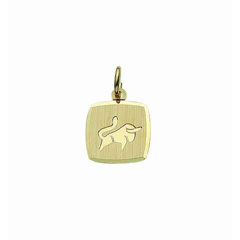 Adelia´s Kette mit Anhänger 333 Gold Sternzeichen Anhänger Stier, Schmuckset - Set mit Halskette