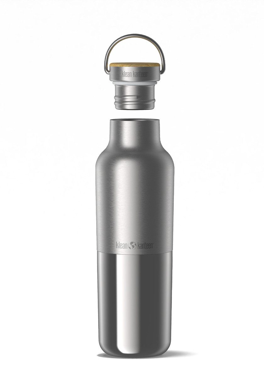 Klean Kanteen Trinkflasche Klean Isolierflasche Rise Reflect 592ml mit Bambus Loop Cap BS/MS 2025