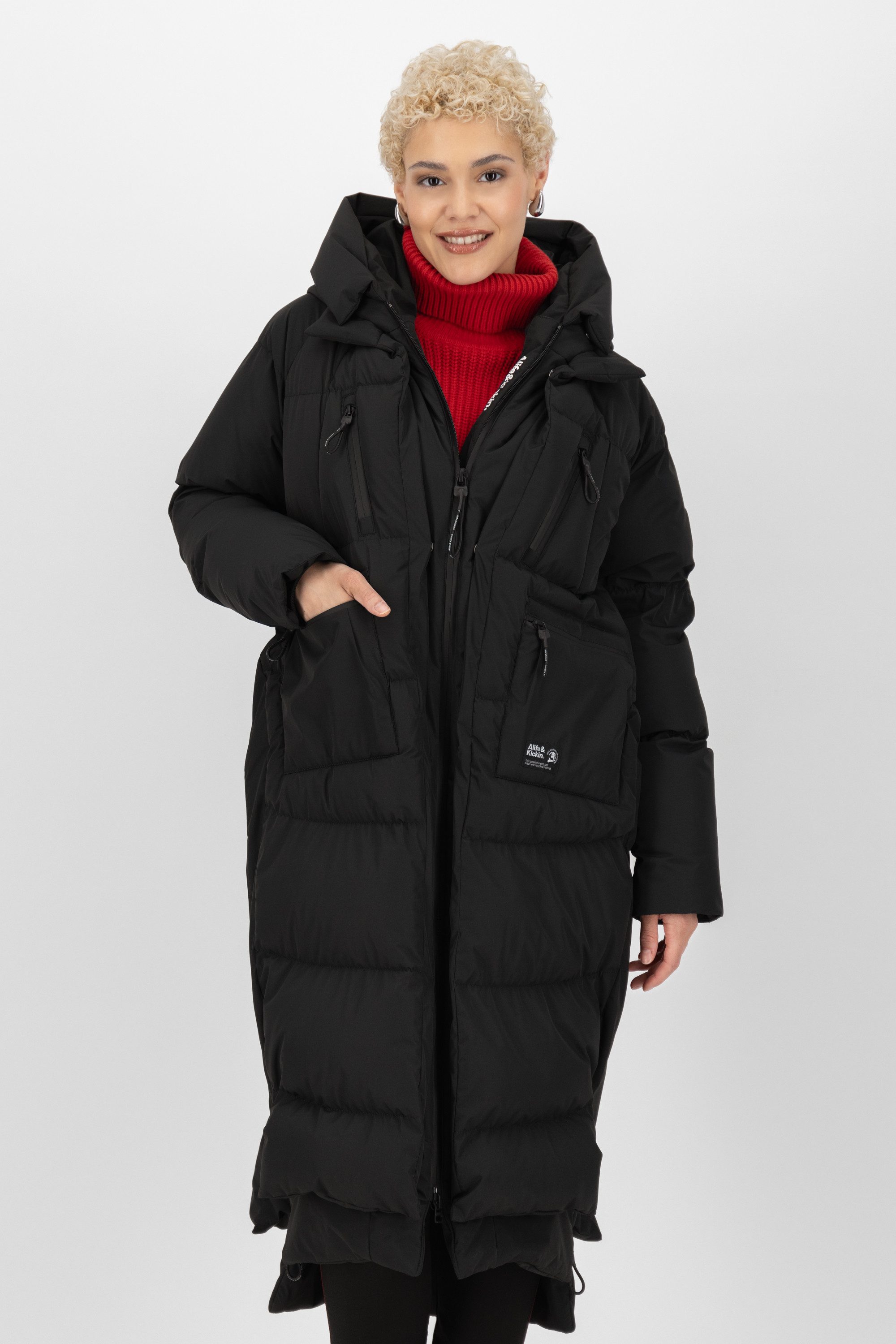 Alife & Kickin Winterjacke Damen RihannaAK A Langer, warmer Wintermantel mi günstig online kaufen