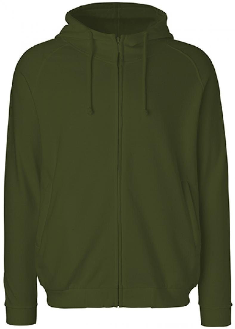 Neutral Kapuzensweatjacke Herren Hoodie with Hidden Zip / 100% Fairtrade Baumwolle