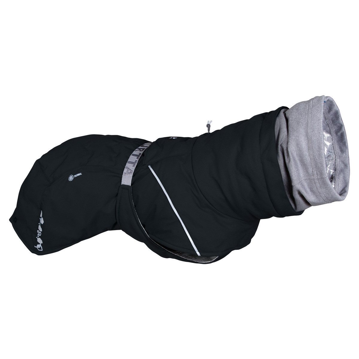 HURTTA Hundemantel Extreme warmer III ECO (Wärmejacke) raven (schwarz)