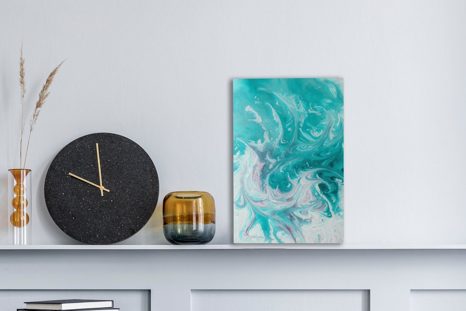 OneMillionCanvasses® Leinwandbild Aquarell - Ölfarbe - günstig online kaufen