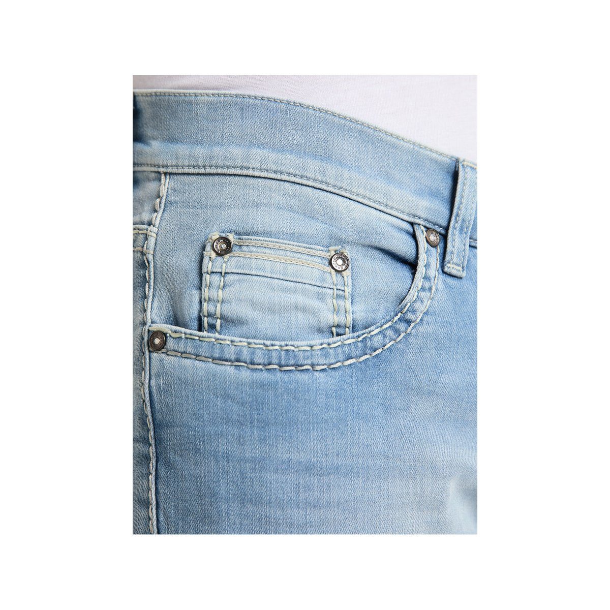 Pioneer Jeans (1-tlg., pflegeleicht) Authentic schwarz Chinos regular