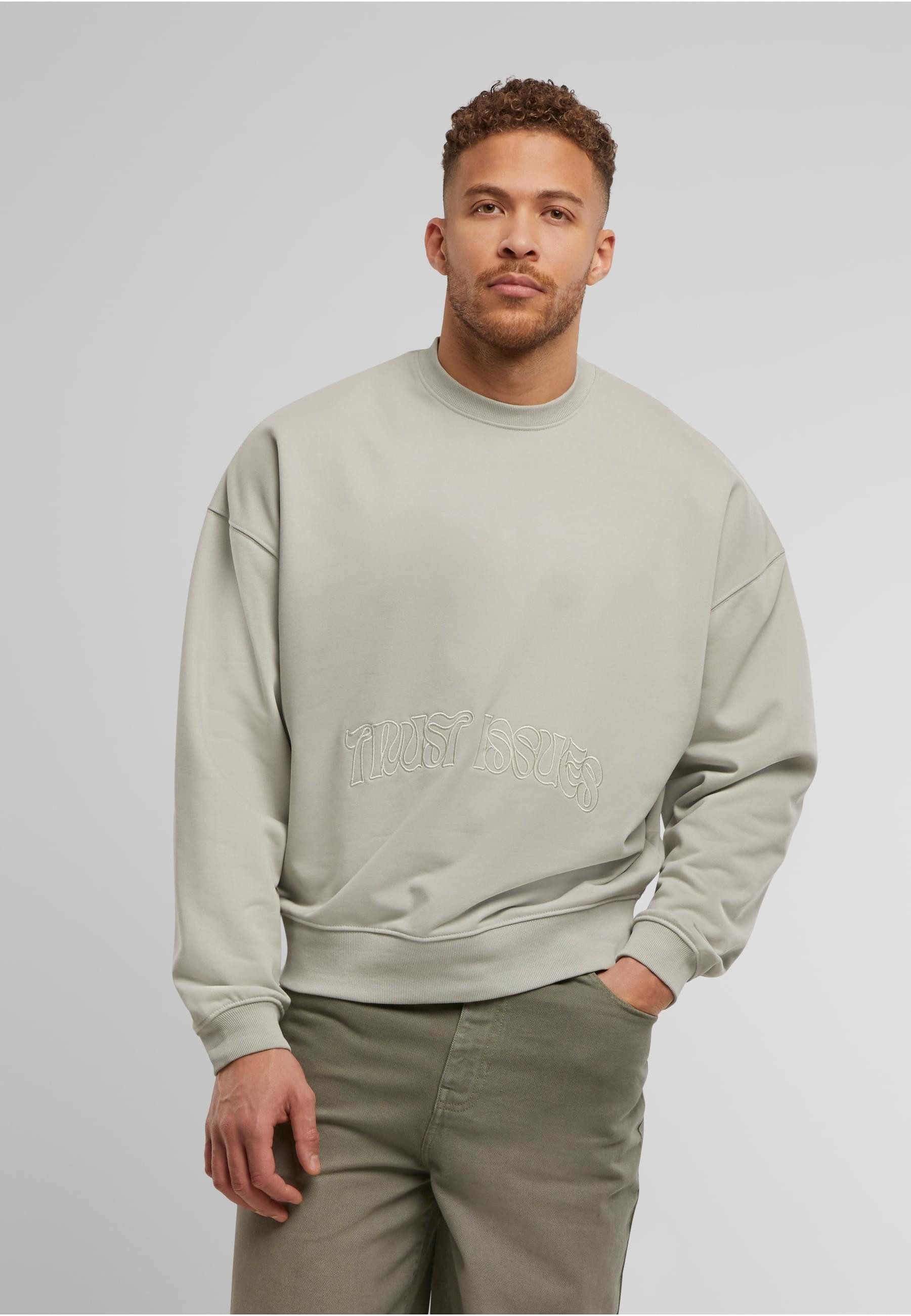 DEF Rundhalspullover DEF DEF Trust Issues Pullover (1-tlg)