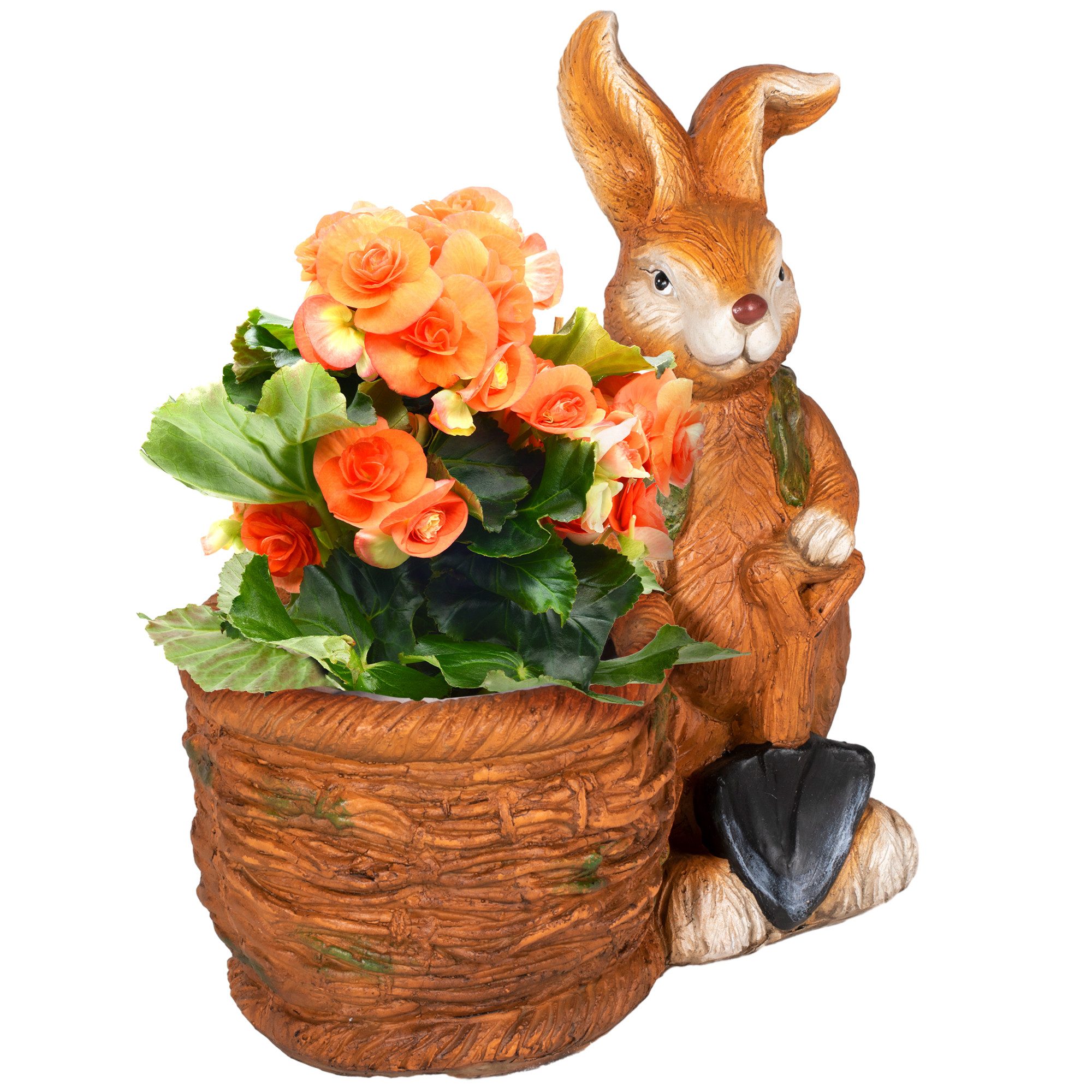 Outsunny Blumenkasten Blumentopf, Pflanztopf, mit "Hase günstig online kaufen