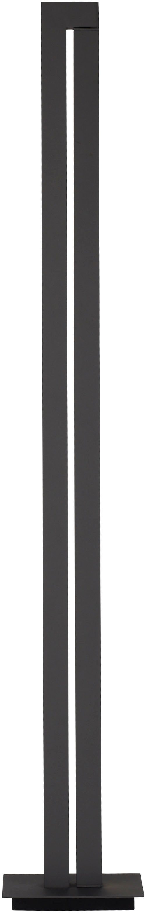 Neuhaus PURE LED Stehlampe PURE Lines Floor, CCT - über Fernbedienung, LED fest integriert, warmweiß - kaltweiß, CCT Farbsteuerung, dimmbar über Fernbedienung, Fußschalter