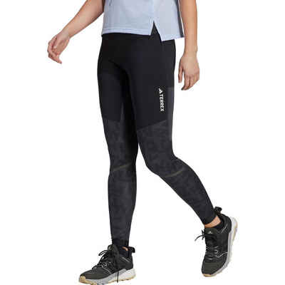 adidas Performance Lauftights Agravic Tights Trailrunning-Tight mit recycelten Materialien