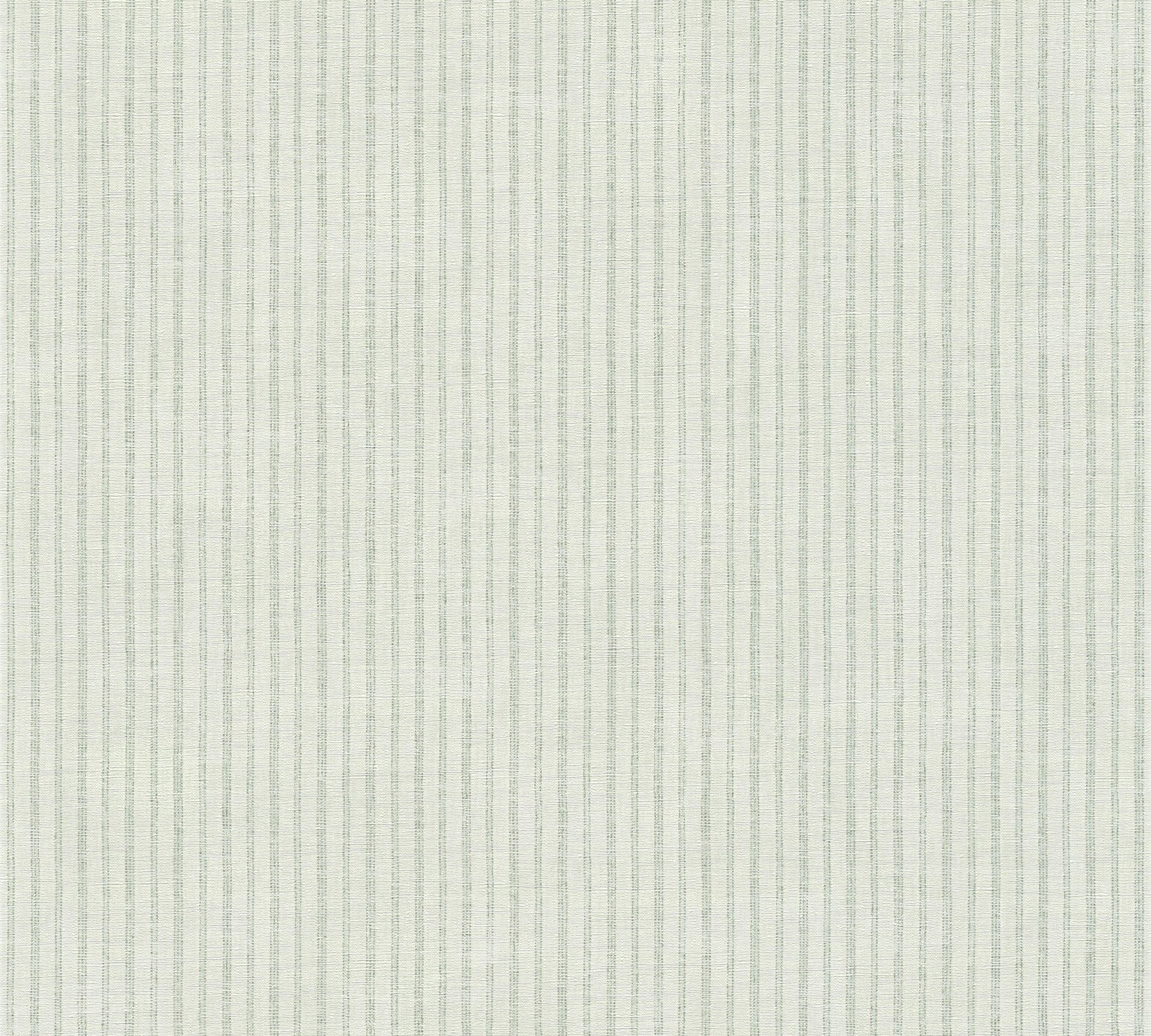 A.S. Création Vliestapete Streifentapete Landhaus, leicht strukturiert, gemustert, matt, neutral, (1 St), Tapete mit dünnen Streifen Tapeten Wohnzimmer Schlafzimmer Küche Optik