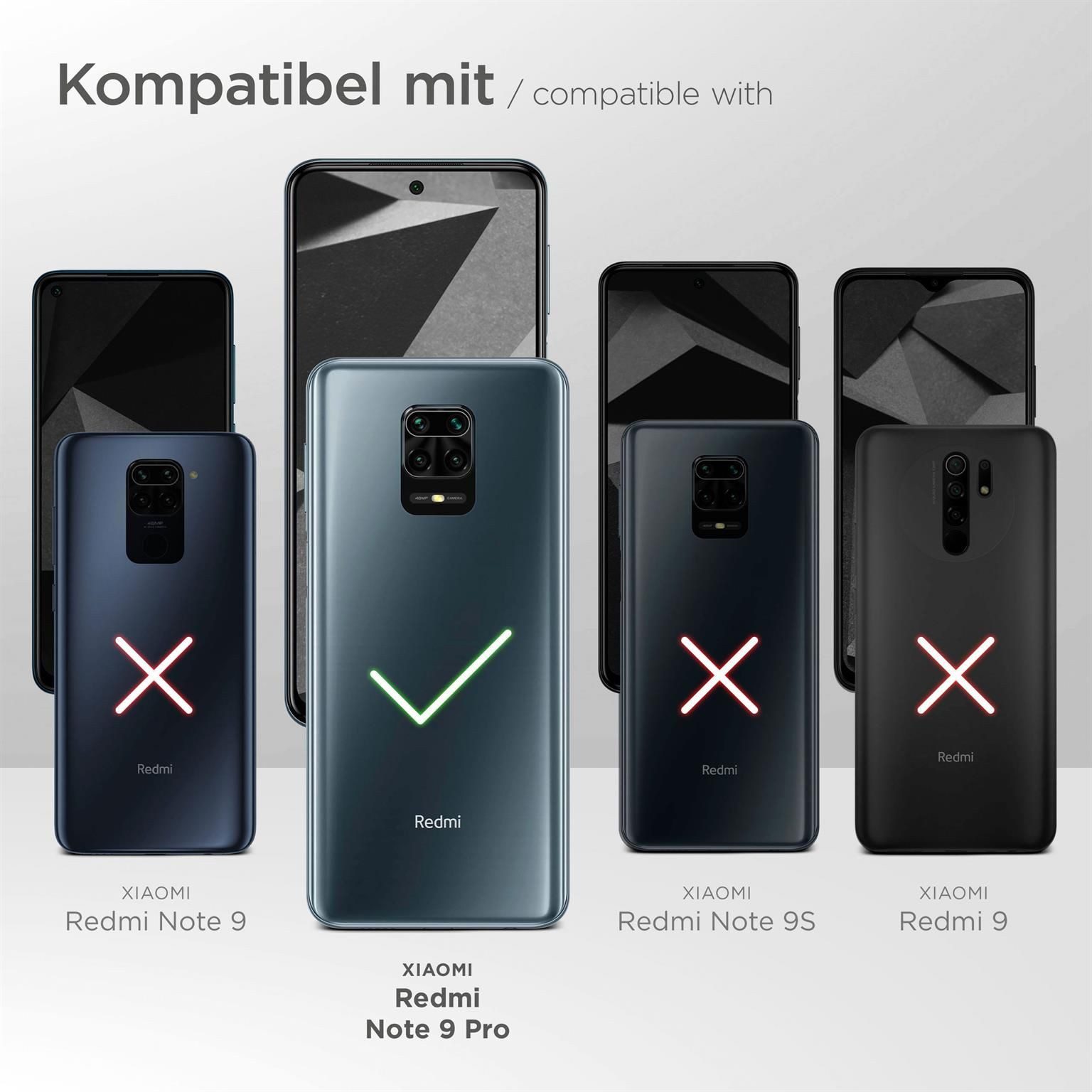 ONEFLOW Handyhülle für Redmi Note 9 Pro Glitzer Hülle Glitter Case Silber 6,67 Zoll, Hülle Glitzernd Dünne Schutzhülle mit Kameraschutz Frauen Glitzerhülle