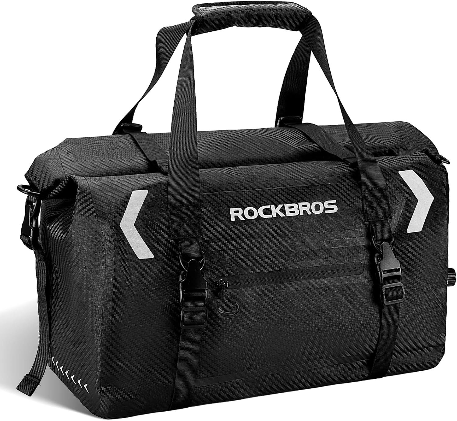 ROCKBROS Reisetasche Wasserdichte Motorrad-Hecktasche 20L-60L mit Schultergurt für Outdoor
