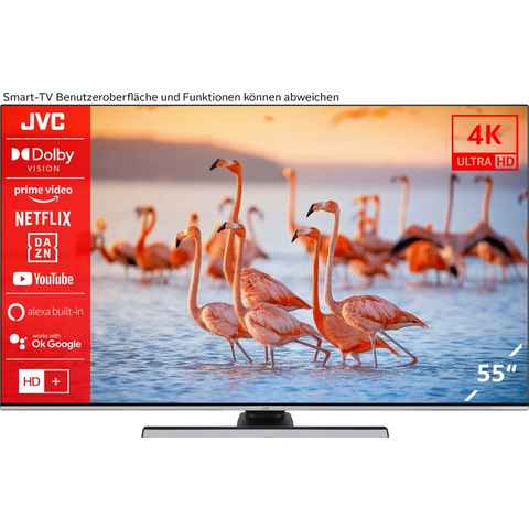 JVC LT-55VU8156 LED-Fernseher (139 cm/55 Zoll, 4K Ultra HD, Smart-TV)