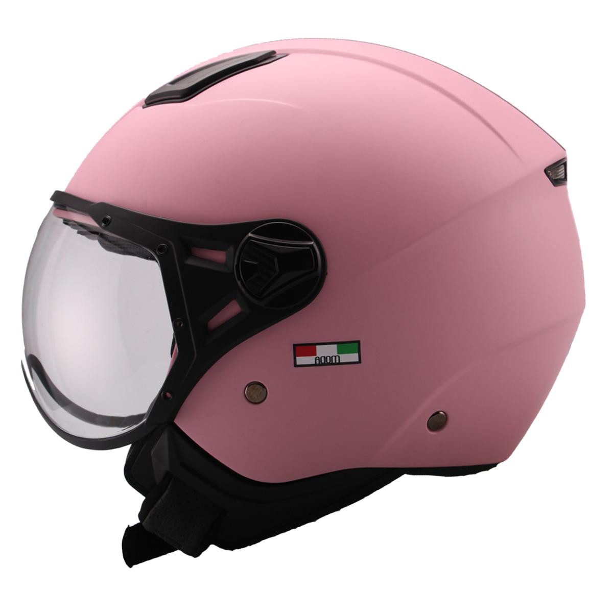 Vito Helmets Motorradhelm VITO MODA, Jethelm, Pilothelm, Rollerhelm, viele Farben, kurzes Visier
