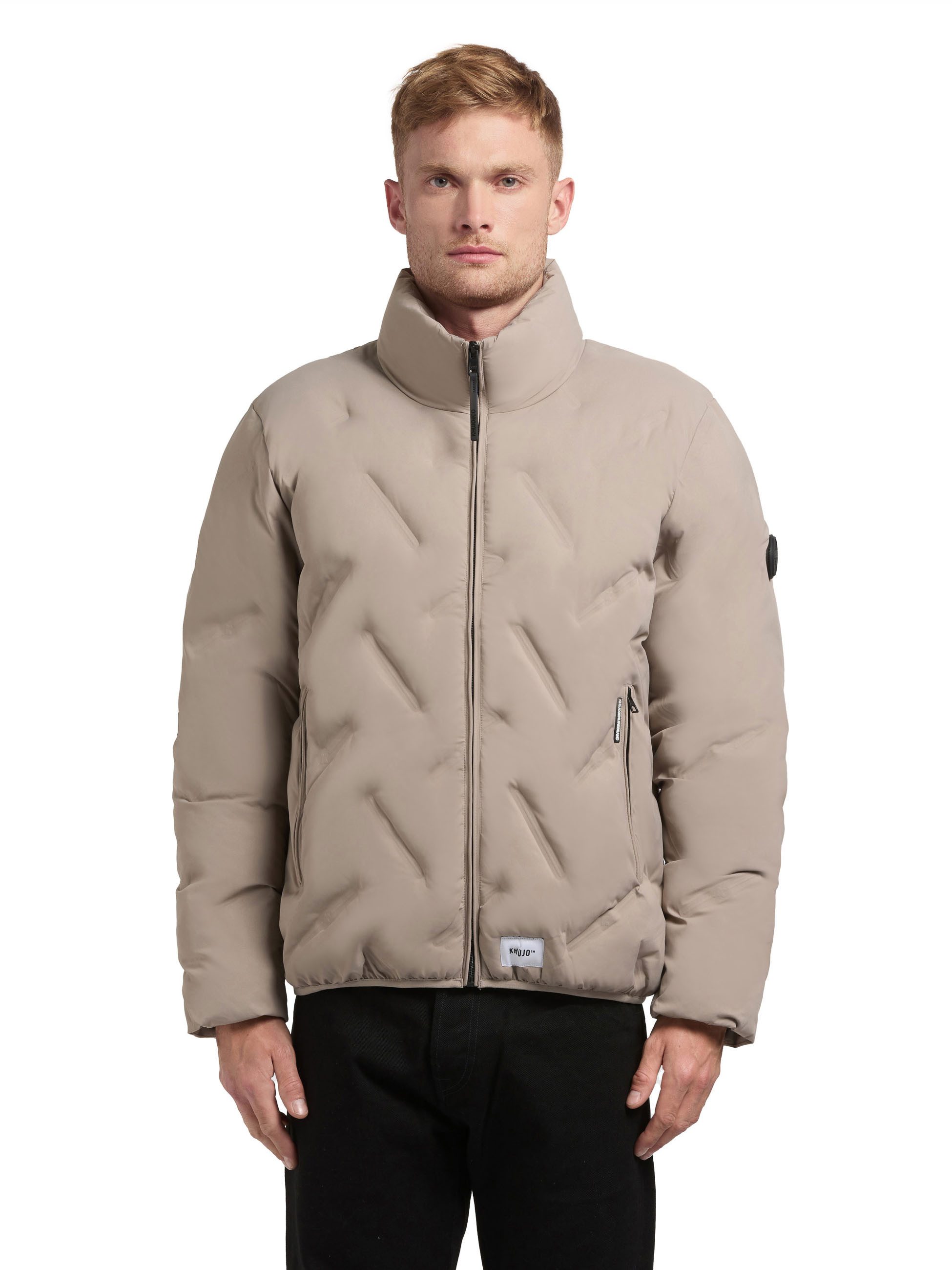 khujo Steppjacke CLOVER mit hochwertiger Prägung
