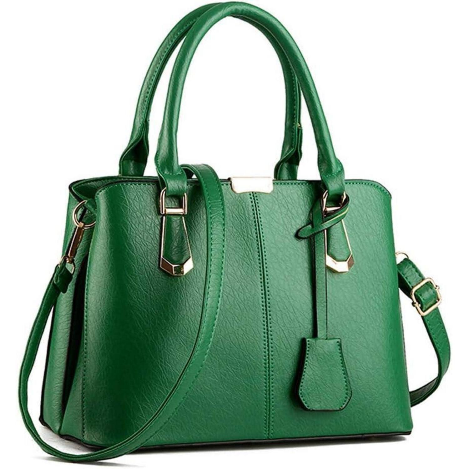 Handtasche Damen Henkeltasche Umhängetasche Handtasche PU Leder Modern