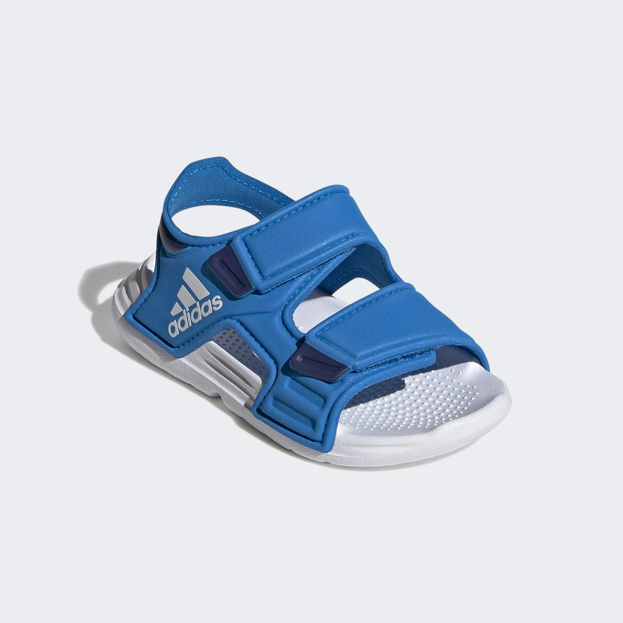 Blue Badesandale White / adidas / Blue Cloud Dark Rush Sportswear ALTASWIM SANDALE