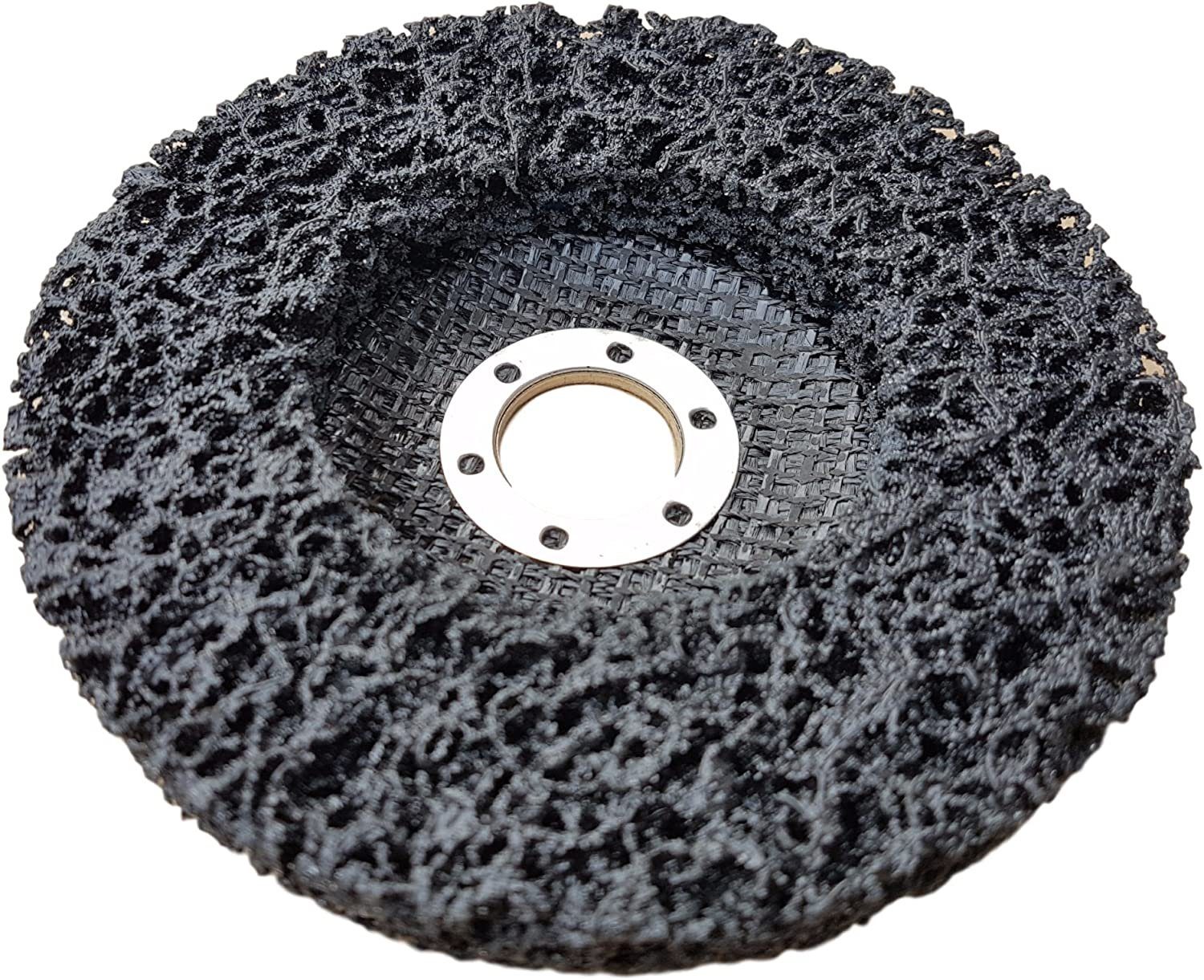 Schleifscheibe Rostio CSD Scheibe 125mm Reinigungsscheibe schwarz für Winkelschleifer