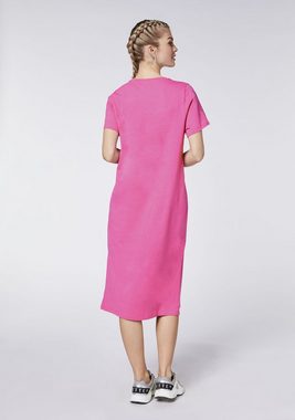 JETTE SPORT Jerseykleid in feminin-legerer Shirt-Silhouette