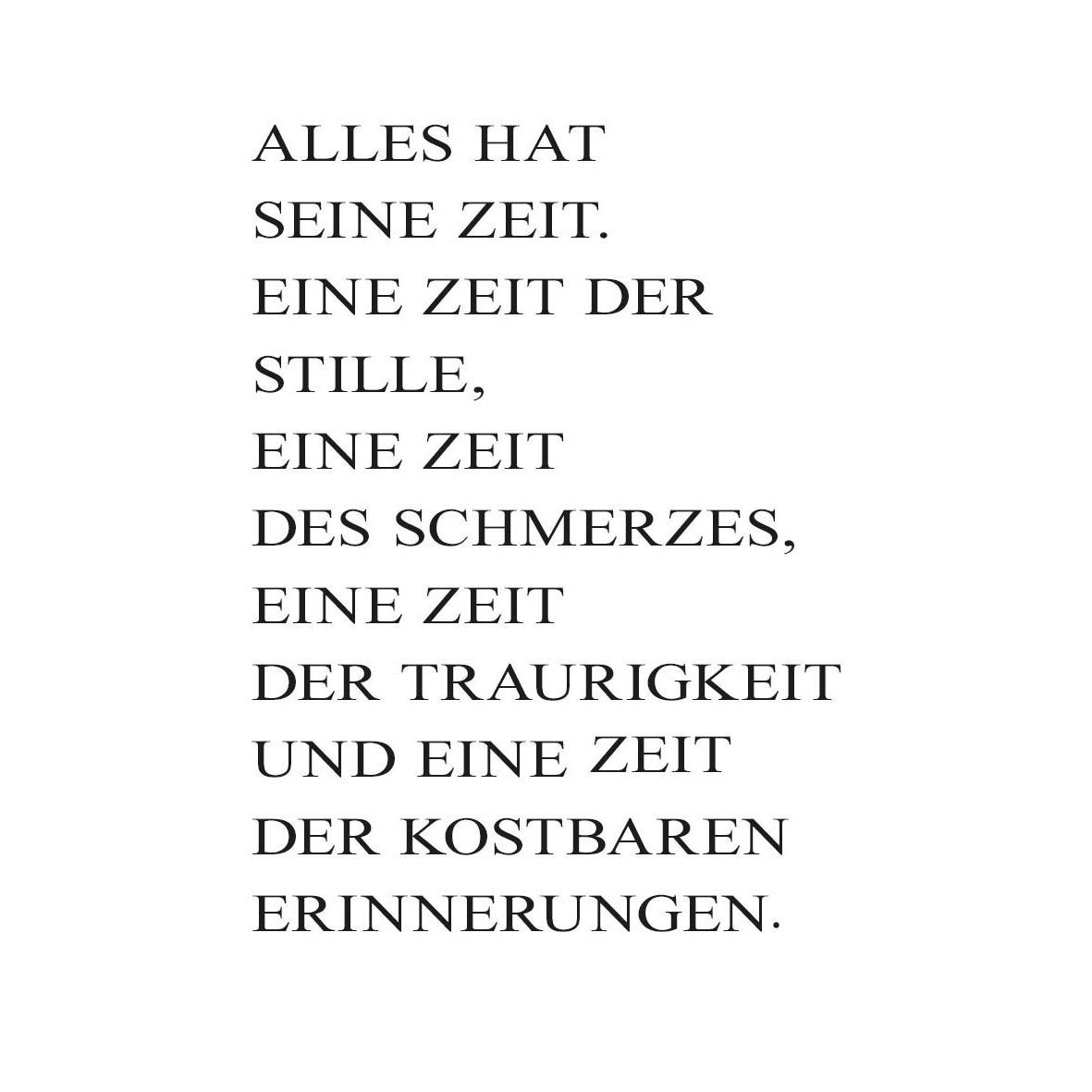 efco Stempel Alles hat seine Zeit, 1teilig