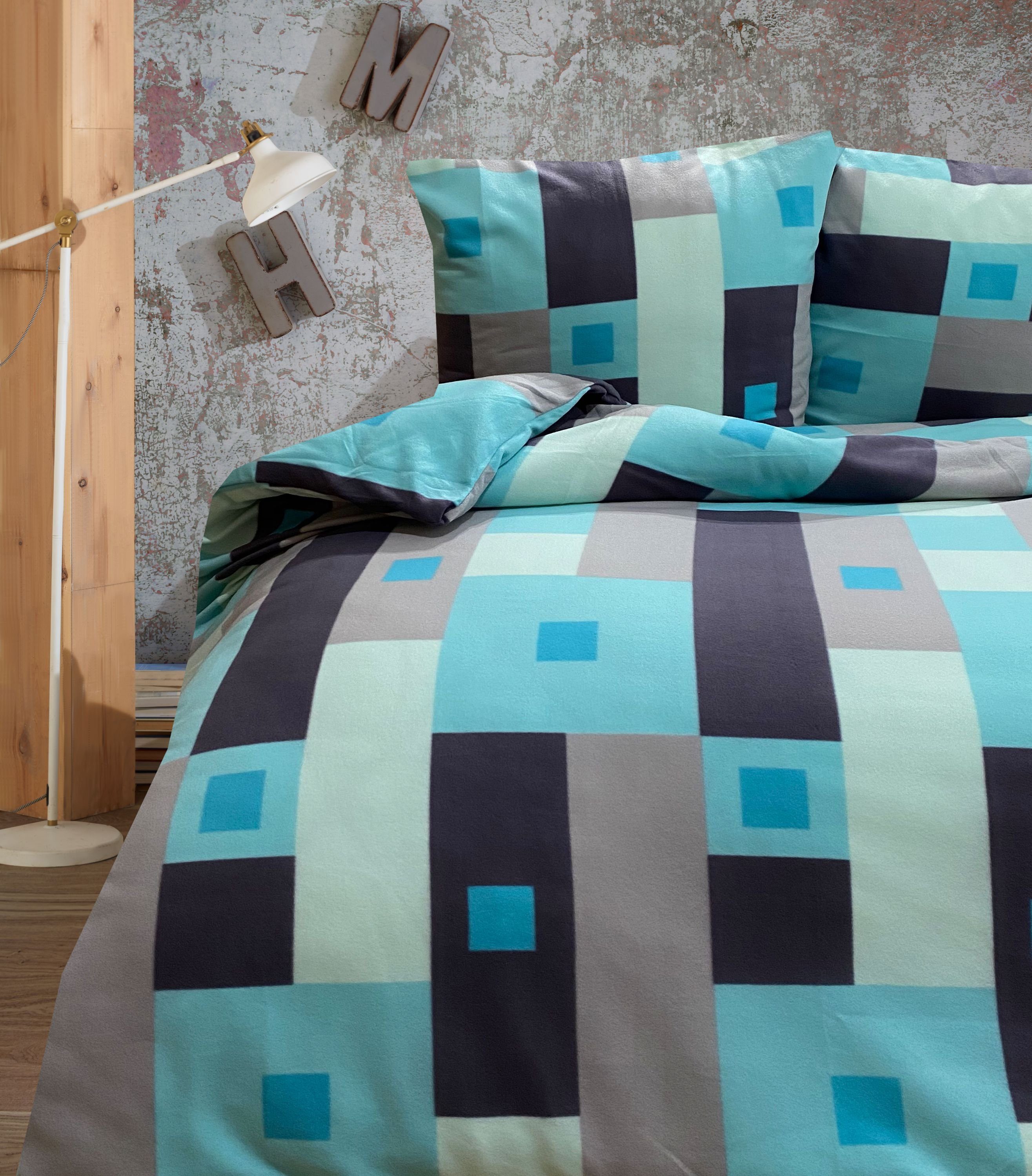 Leonado Vicenti Bettwäsche Winter flauschig warm, Fleece, 3 teilig, Thermof günstig online kaufen