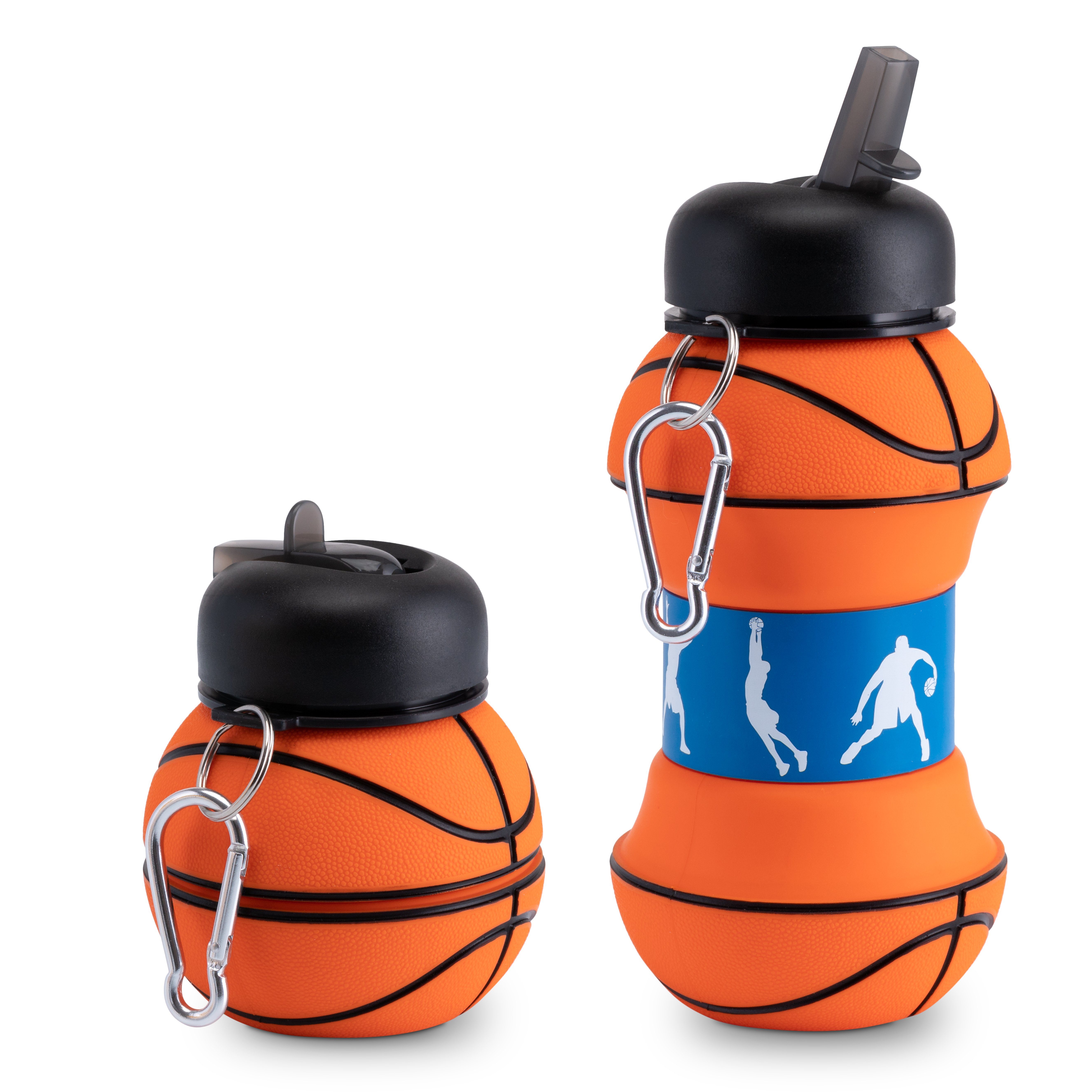 ELYFLAIR Trinkflasche ELYFLAIR® Trinkflasche Faltbar Fußball Basketball Tennisball | Trinkflaschen