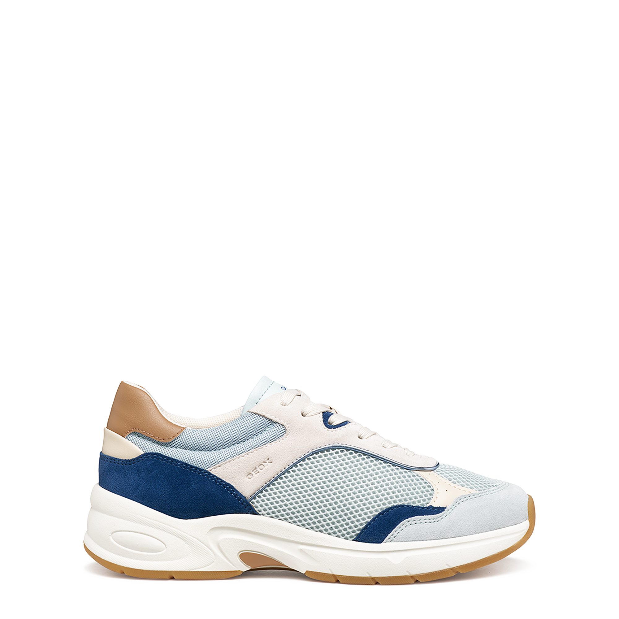 Geox GEOX ZARVIA, Sneaker, Blau, kombiniert, Damen Sneaker