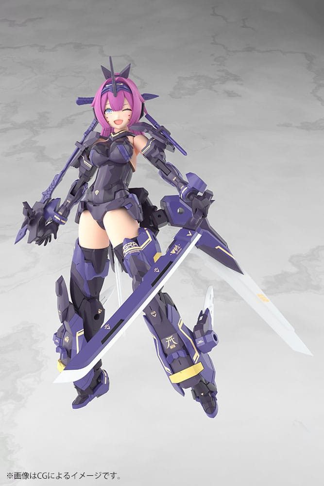 Kotobukiya Modellbausatz Megami Device Plastic Model Kit 1/1 Asra Archer Kizuna Shadow Edition