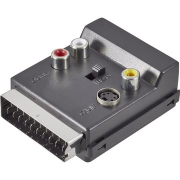 SpeaKa Professional SpeaKa Professional SP-7870356 SCART / Cinch / S-Video Y-Adapter [1x S TV-Adapter