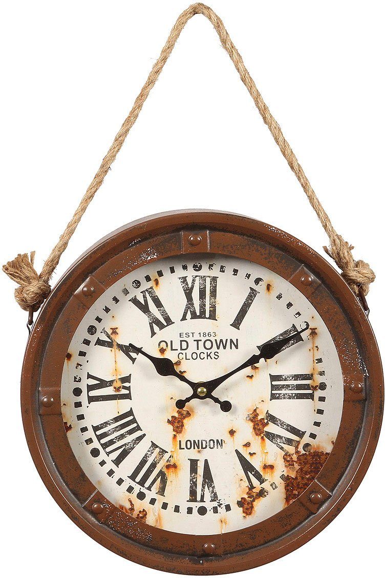 Ambiente Haus Wanduhr Old Town Schiffs günstig online kaufen