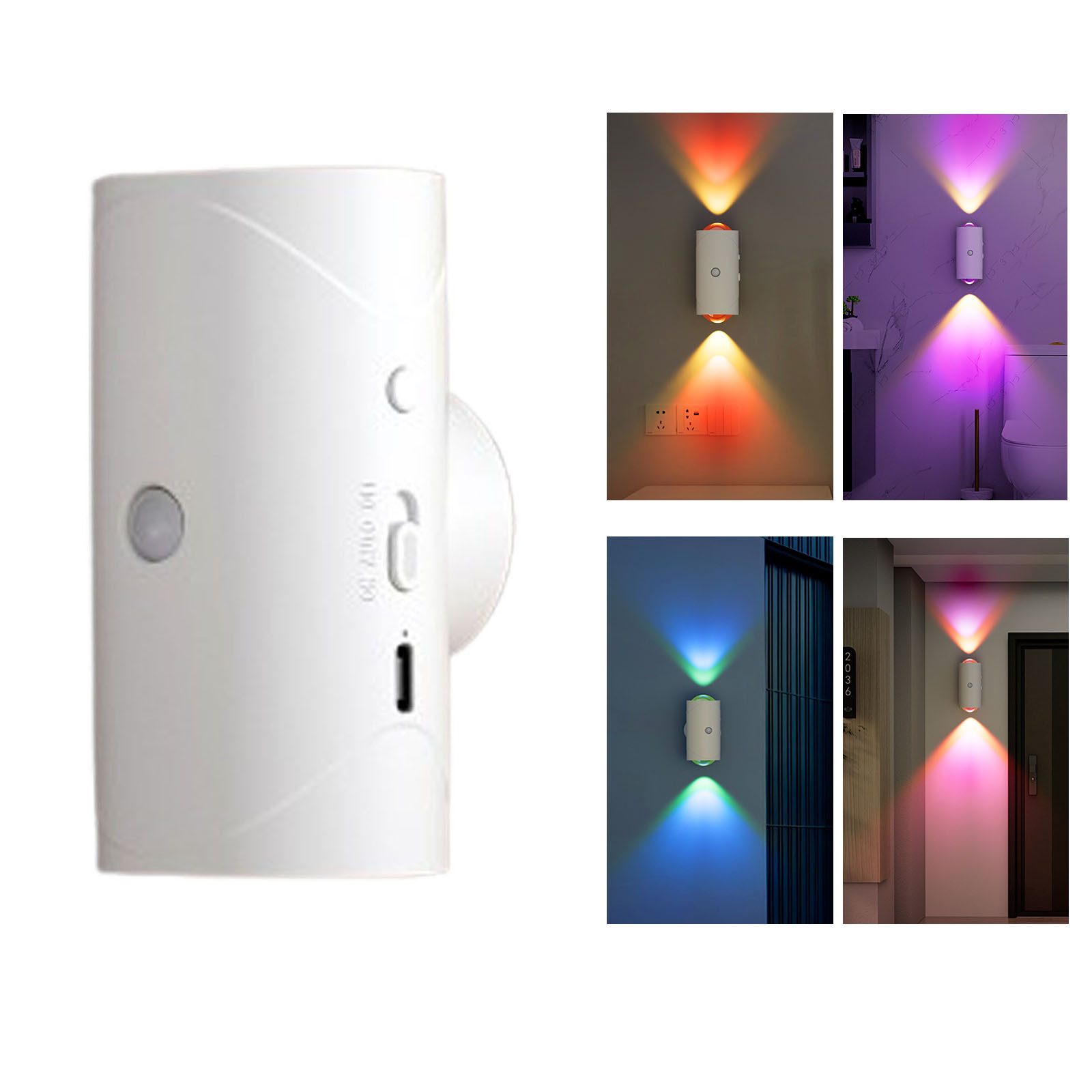 JOYOLEDER LED Wandleuchte RGB Farbwechsel LED günstig online kaufen