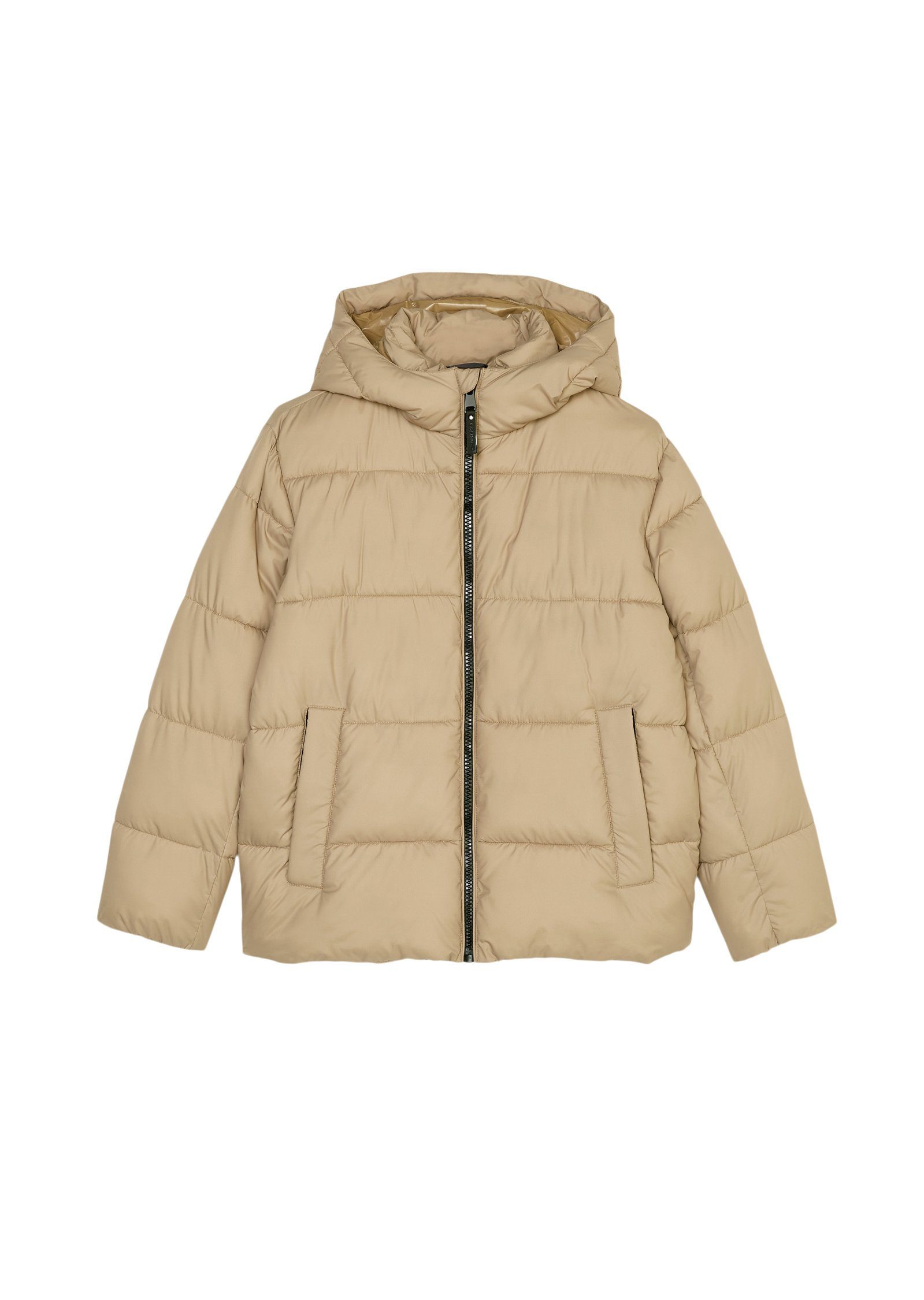 Marc O'Polo Outdoorjacke mit wasserabweisender Oberfläche beige