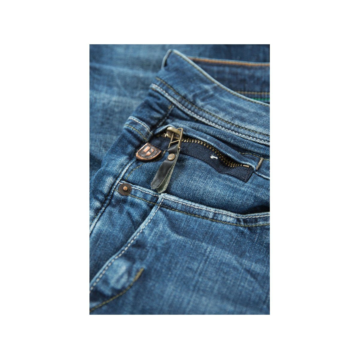 Garcia 5-Pocket-Jeans uni (1-tlg)